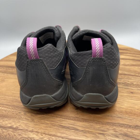 Merrell Siren Edge Shoes Womens 9.5 Black Purple Trail Running Hiking Vibram - Picture 4 of 8